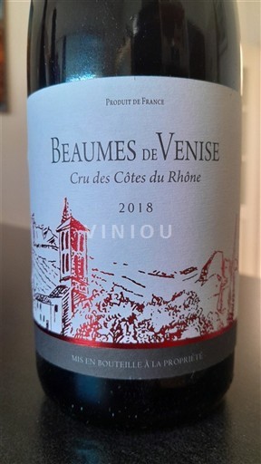 Rhônedalen Beaumes de Venise 2018 2018