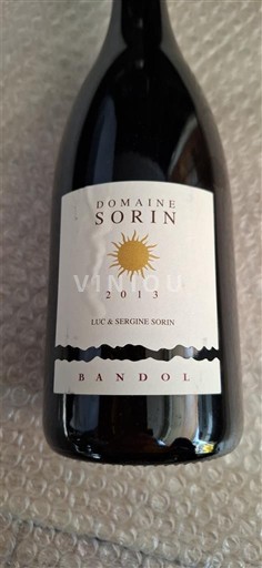 Provence Bandol Domaine Sorin 2013