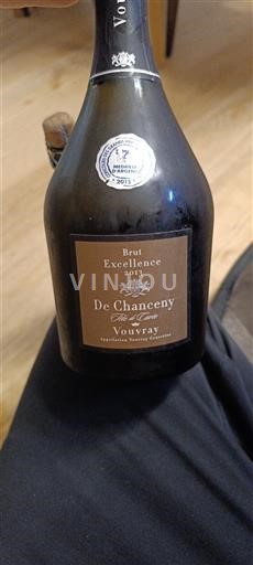 Loiren laakso Vouvray Chanceny Brut Excellence 2013