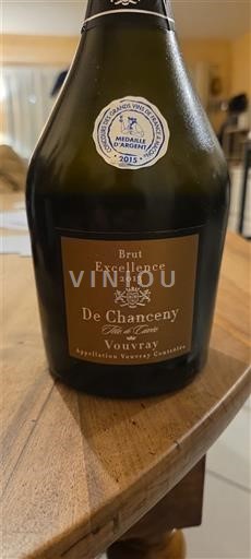 Loire-dalen Vouvray Chanceny Brut Excellence 2013