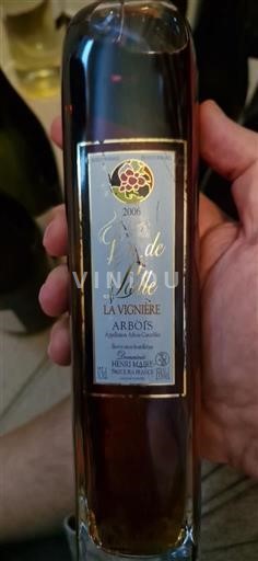 Jura Arbois Henri Maire Vin de Paille La Vignière 2006