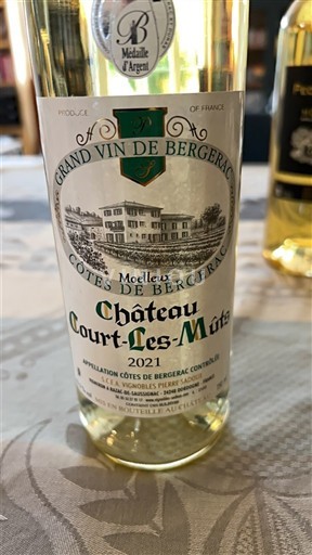 Sudoeste Côtes de Bergerac Château Court-Les-Mûts 2021