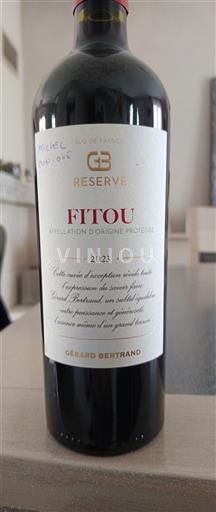 Languedoque Fitou Gérard Bertrand Réserve 2023