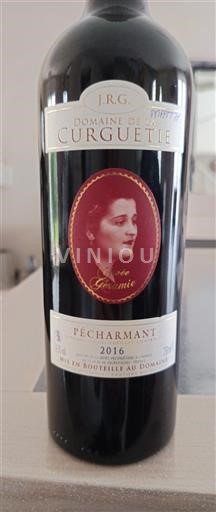 Sydvestfrankrig Pécharmant Domaine Curgueite Germaine 2016