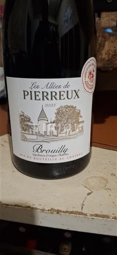 Beaujolais Brouilly Pierreux Les Allées de Pierreux 2022