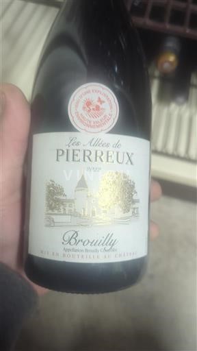 Beaujolais Brouilly Pierreux Les Allées de Pierreux 2022