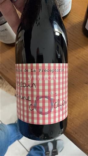 Roussillon Côtes-du-Roussillon Domaine La Préceptorie Soif comme à l'Odéon 2019