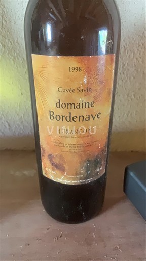 Sudoeste Jurançon Domaine Bordenave Savin 1998