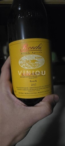 Piamonte Barbaresco Ronchi Ronchi 2017