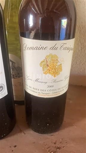 Sud-Ouest Côtes de Gascogne Domaine Tariquet 2000