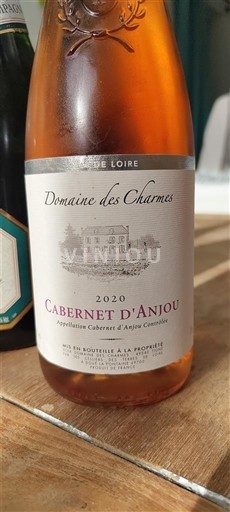 Thung lũng sông Loire Cabernet-d'Anjou Domaine Des Charmes 2020