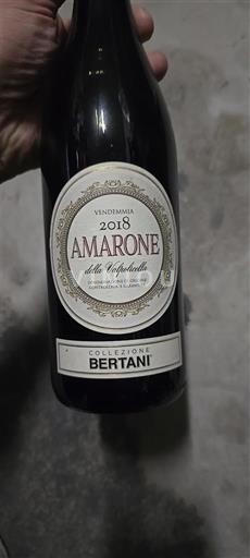 Vénétie Amarone della Valpolicella Bertani Collezione 2018