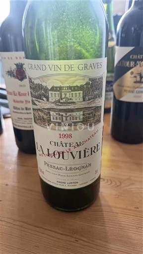 Bordeaux Pessac-Léognan Château La Louvière 1998
