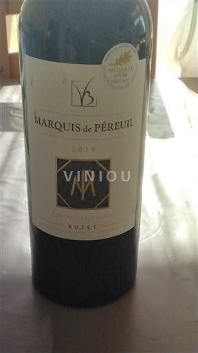 South West Buzet Marquis de Péreuil 2019