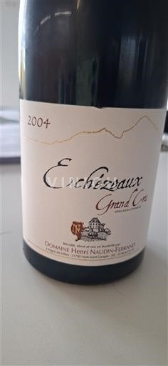 Bourgogne Échézeaux Grand Cru Domaine Henri Naudin-Ferrand 2004