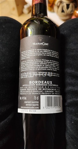 Bordeaux Mouton Cadet Senza annata