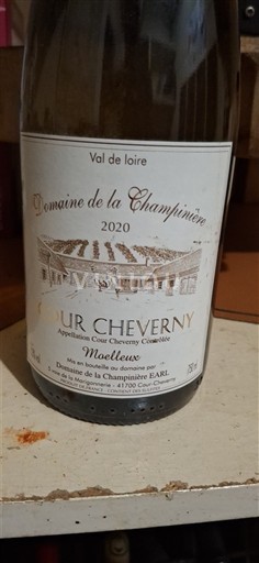 Thung lũng sông Loire Cour-cheverny Domaine La Champinière 2020