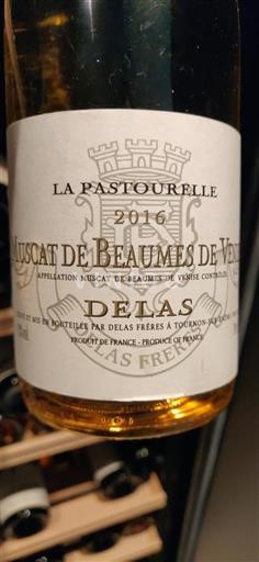 Rượu vang Blanc liquoreux La Pastourelle Delas 2016 Pháp Thung lũng Rhône Muscat-de-beaumes-de-venise AOC