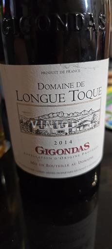 Vallée du Rhône Gigondas Domaine Longue Toque 2014