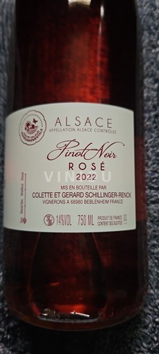 Alsace Colette et Gerard Schillinger-Renck 2022