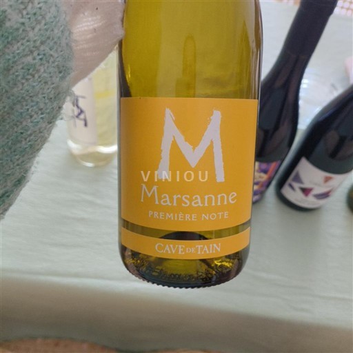 Alpes y Países Ródano Colinas Ródanas Cave de Tain Marsanne Première Note 2024