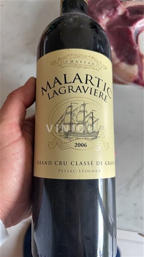 Bordeaux Pessac-Léognan Grand Cru Château Malartic-Lagravière 2006