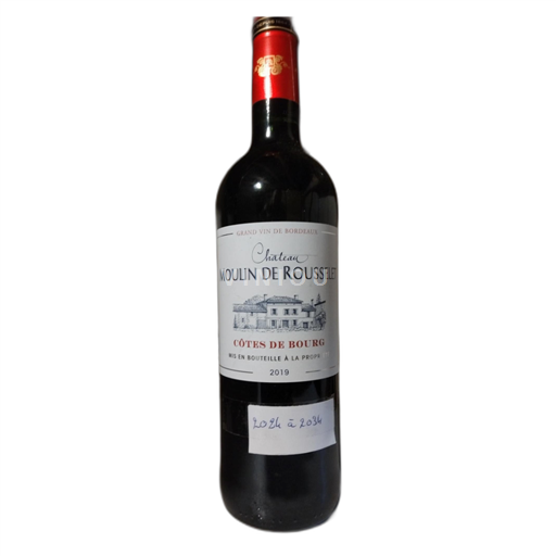 Bordeaux Côtes-de-bourg Château Moulin de Rousselet 2019