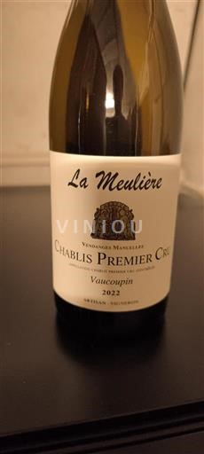 Burgundy Chablis Premier Cru La Meulière Vaucopin 2022