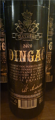 Dalmatia Dingac Matusko 2020