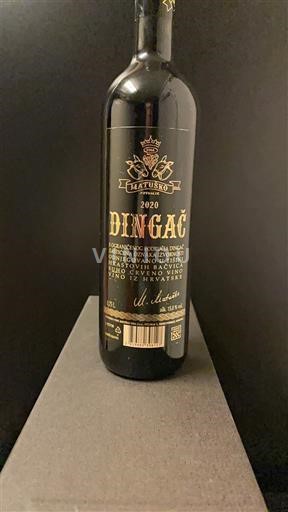 Dalmația Dingač Matusko 2020