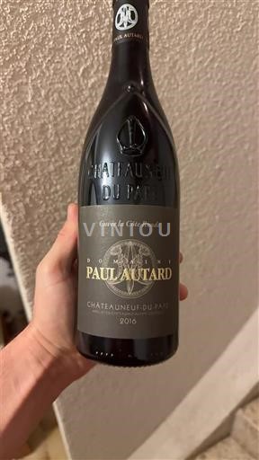 Rhône-dalen Châteauneuf-du-Pape Paul Autard La Côte Ronde 2016