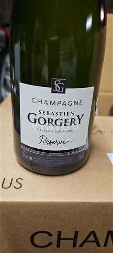 Šampanja Šampanjec Sébastien Gorgery Réserve Neleten.