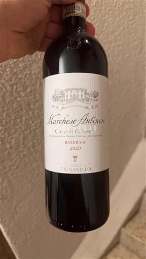 Toskana Chianti Classico Tignanello Marchese Antinori Riserva 2020