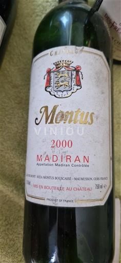 Jugozahod Madiran Château Montus 2000