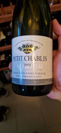 Burgund Petit-Chablis GAEC des Vins Vieux José Rodrigues & Fils 2023