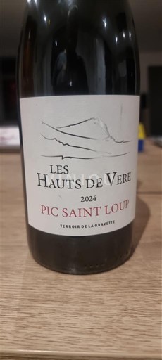 Languedok Pic-saint-loup Les Hauts de Vere Terroir de la Gravette 2024