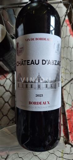 Bordeaux Château Abzac 2023