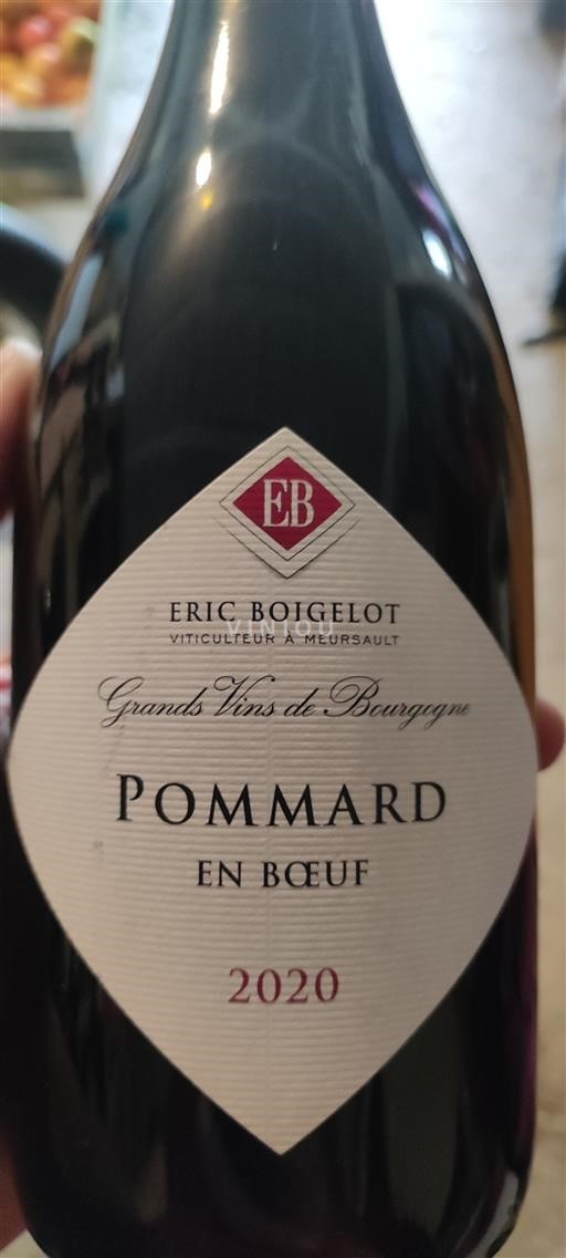 Burgund Pommard Eric Boigelot En Bœuf 2020