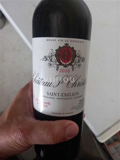 Bordeaux Saint-Émilion Château St Christoly 2016