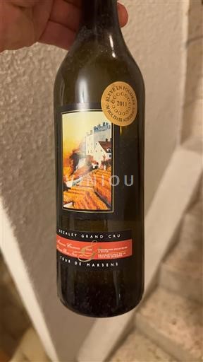 Vaud Lavaux ZGP Tour de Marsens Azealey Grand Cru 2011