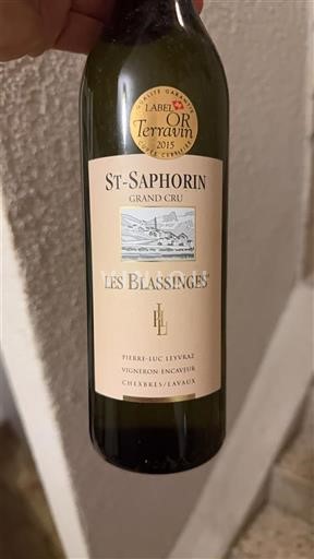 Vaud Lavaux ZGP Pierre-Luc Leyvraz Les Blassinges 2015