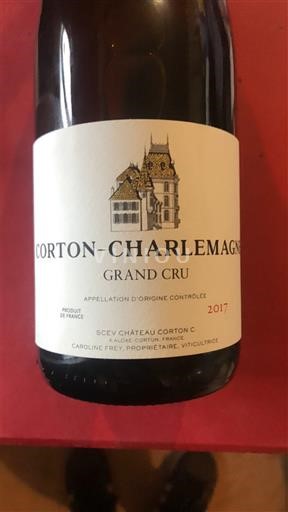 Burgundi Corton-Charlemagne Grand Cru Château Corton C 2017