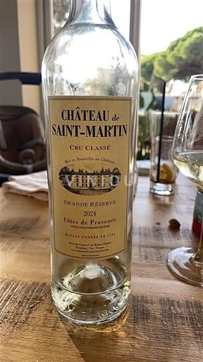 Provenza Côtes de Provenza Château Saint-Martin Grande Réserve 2024
