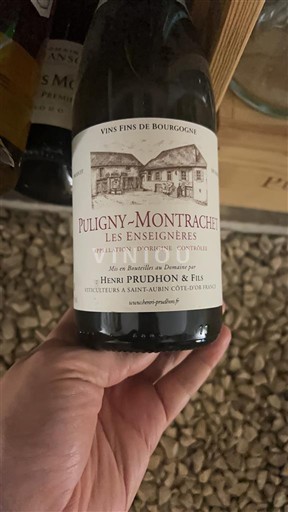 Bourgogne Puligny-montrachet Henri Prudhon & Fils Les Enseignères 2020