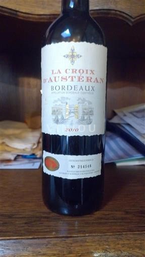 Bordeaux La Croix Austeran 2010