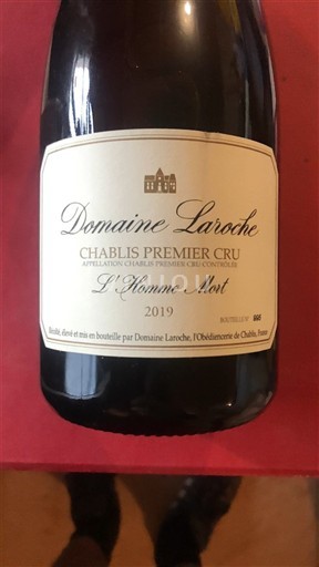 Borgonha Chablis Premier Cru Domaine Laroche L'Homme Mort 2019