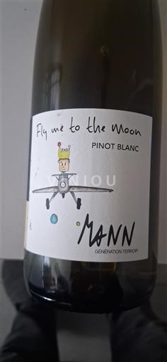 Vina Blanc sec Fly me to the Moon Domaine Mann 2024 Francija Alzacija Vin de France