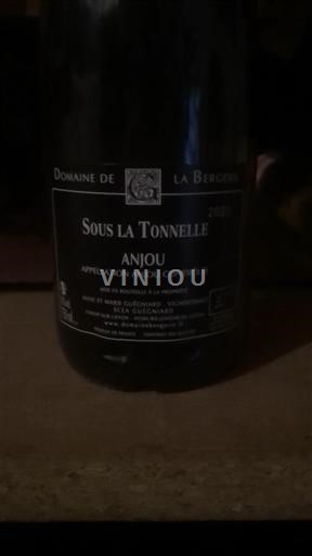 Valle della Loira Anjou Domaine La Bergerie Sous la Tonnelle 2020