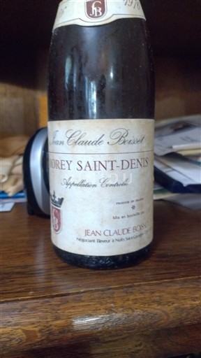 Burgundi Morey-Saint-Denis Jean Claude Boisset 1976