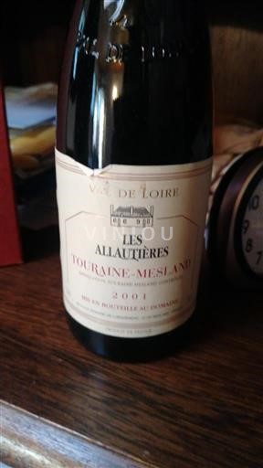 Vallée de la Loire Touraine-mesland Les Allautières 2001